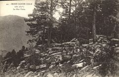 CPA Mont Sainte Odile Le Mur Paien