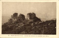 CPA Mont Sainte Odile Ruines Des Chateaux De Dreistein