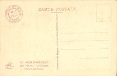 CPA Mont Sainte Odile Le Couvent chemin de ronde