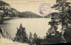 CPA Massif Du Carlitte L Etang noir pres des etangs de Bouillouse