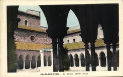 CPA Arles Sur Tech Le Cloitre