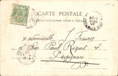CPA Arles Sur Tech Sarcophage antique