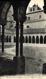 CPA Arles Sur Tech Vuye de la Tour de L Eglise a Travers les Colonnes du Cloitre