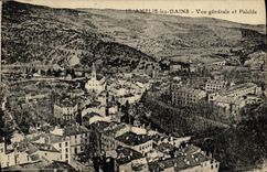 CPA Amelie Les Bains Vue generale et Palalda