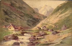 VINTAGE POSTCARD Plc Of the South Seen De Tremezaigues