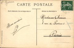 VINTAGE POSTCARD Plc Of the South Seen De Tremezaigues