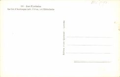 VINTAGE POSTCARD the Collar D Aubisque and L Hotel trade