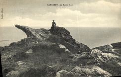 VINTAGE POSTCARD Capvern the Biard Rock