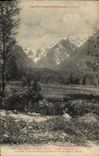 VINTAGE POSTCARD Flat Valley on Louron D Artiguelongue