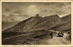 VINTAGE POSTCARD Collar D Aubisque the top