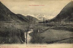 VINTAGE POSTCARD the Valley D Aure has Cadeac