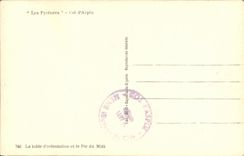 VINTAGE POSTCARD the Pyrenees Collar D Aspin the table D orientation and the Peak of the South