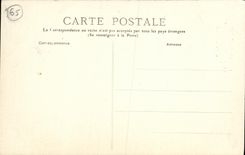 VINTAGE POSTCARD Route of Pierrefite has Luz St Saver the bridge D hell