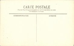 VINTAGE POSTCARD Luz Road of Pierrefite Falls