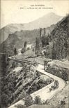 VINTAGE POSTCARD Route De Luz has Gavarnie