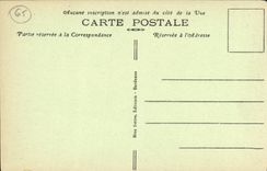 VINTAGE POSTCARD Collar of Tourmalet Passage of the Collar