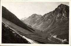 VINTAGE POSTCARD Collar of Tourmalet the Road the High Pyrenees