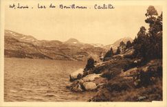VINTAGE POSTCARD Lake of Bouillouses Carlitte