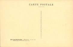 VINTAGE POSTCARD Lake of Bouillouses Carlitte