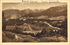 VINTAGE POSTCARD the Pyrenees Louis Mount View