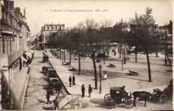 CPA Tarbes Place Marbourguet 