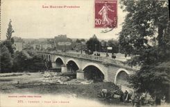 CPA Tarbes Pont Sur L Adour