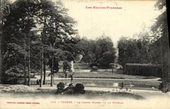 CPA Tarbes La Jardin Massey vu du Museum