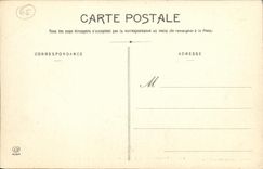 VINTAGE POSTCARD Tarbes the Massey Garden seen of the Museum