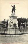 CPA Tarbes Statue Danton