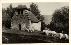CPA Argeles Chapelle Notre Dame de Castere Moutons