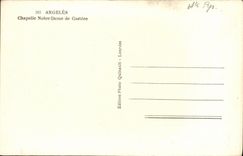 CPA Argeles Chapelle Notre Dame de Castere Moutons