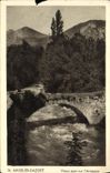CPA Argeles Gazost Vieux pont sur L Arrieulat