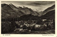 CPA Argeles Panorama vers Leitous
