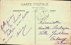 CPA Vallee Argeles Argeles Gazost et le fond de l a vallee d Azun