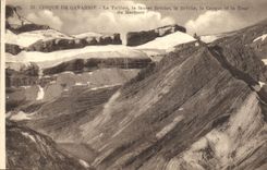 CPA Gavarnie Cirque De Le Taillon la Fausse Breche Le casquet et la tour du MArbore 