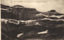 CPA Gavarnie Le casque et Tour du Marbore