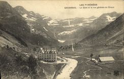 CPA Gavarnie Le Gave et la Vue Generale du Cirque