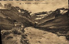 CPA Gavarnie Le Cirque et la Chaumiere