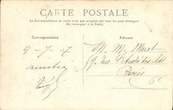 VINTAGE POSTCARD Bagneres de Bigorre the Virgin of Bedat and the Valley of Campan