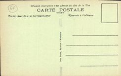 VINTAGE POSTCARD Bagneres de Bigorre Carnot Avenue Seen On the Casino