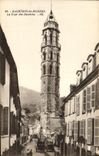 VINTAGE POSTCARD Bagneres de Bigorre the Tower of the Jacobins