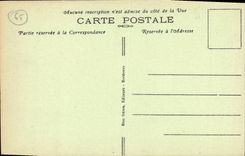 VINTAGE POSTCARD Bagneres de Bigorre Valle de Campan L Adour