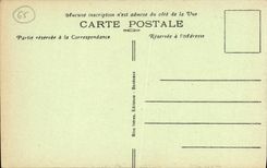 VINTAGE POSTCARD Surroundings of Bagneres de Bigorre the Village D Aste and Solid mass of Lheris