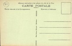 VINTAGE POSTCARD Surroundings of Bagneres de Bigorre the Hut of the Sources of Labassere Sheep