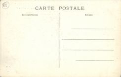 POSTAL Bagneres de Bigorre de la VENDIMIA una esquina de Coustous y de L estancia hermosa del hotel