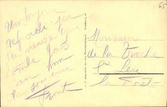 VINTAGE POSTCARD Bagneres de Bigorre the Place of the Thermal baths