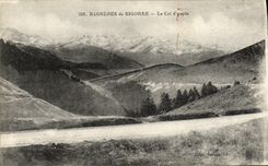 VINTAGE POSTCARD Bagneres de Bigorre the Collar D aspin