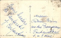 VINTAGE POSTCARD Cauterets the Valley of Lutour