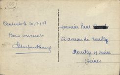 VINTAGE POSTCARD Cauterets View the Bridge D Spain