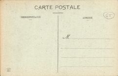 VINTAGE POSTCARD Cauterets Gave De Lutour With the Lower part Of the Lake D Estom